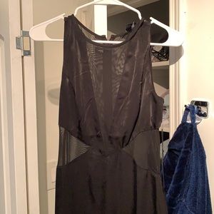 Black sheer front and back